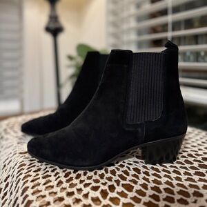 Like New Maje suede ankle boots
